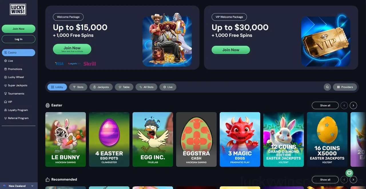 Luckywins Casino Casino